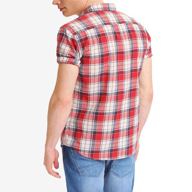 پیراهن چهارخانه درشت مردانه